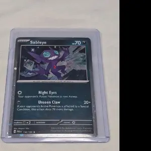 Sableye PAL 136/193 Holo Cosmo Raw Card