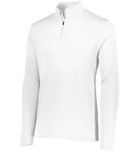 Men’s Attain Wicking 1/4 Zip Pullover – Lightweight Performance Quarter Zip Training Top