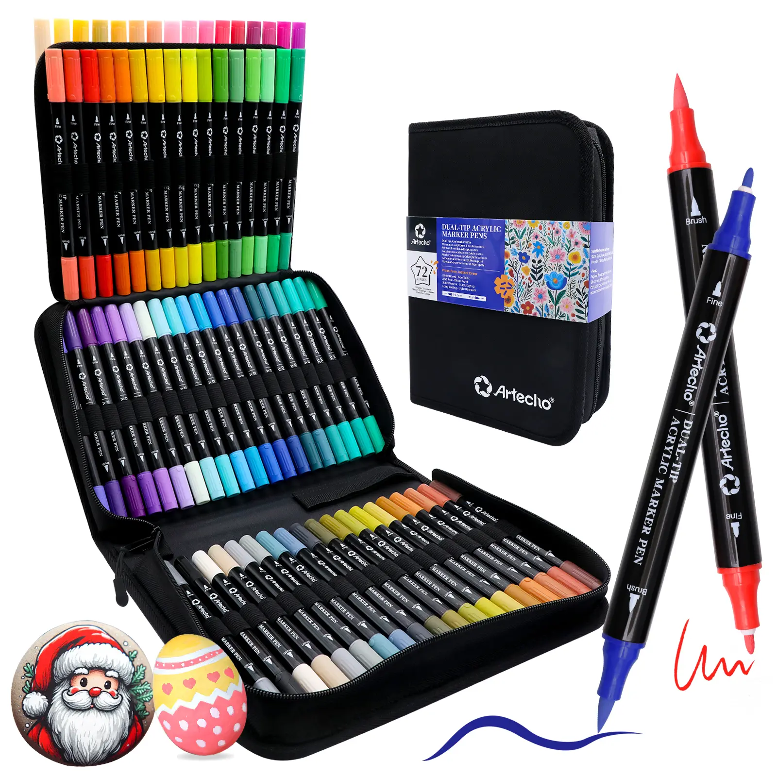 72 Colors Portable Set