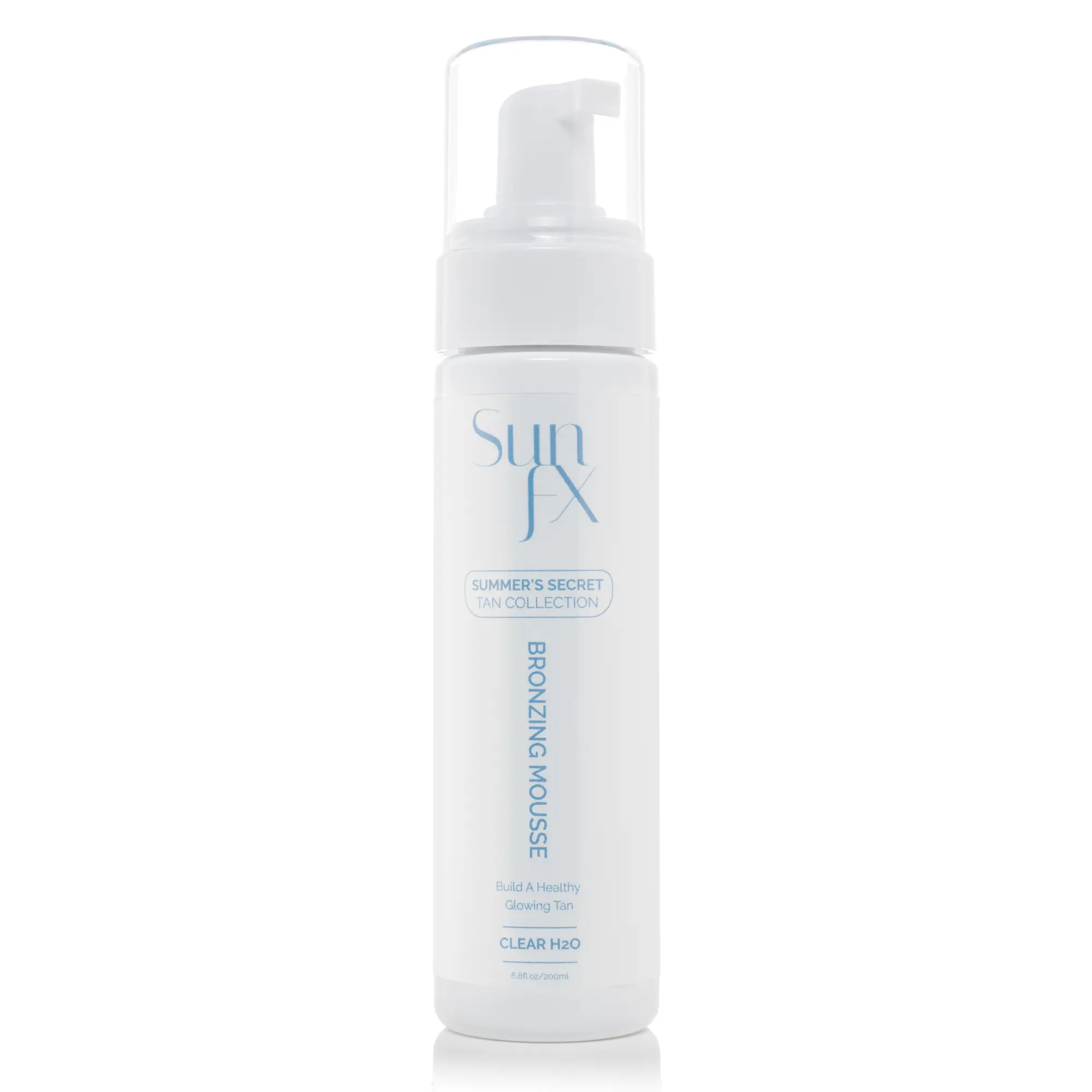 SunFX Self Tanning All Natural Clear H2O Bronzing Mousse