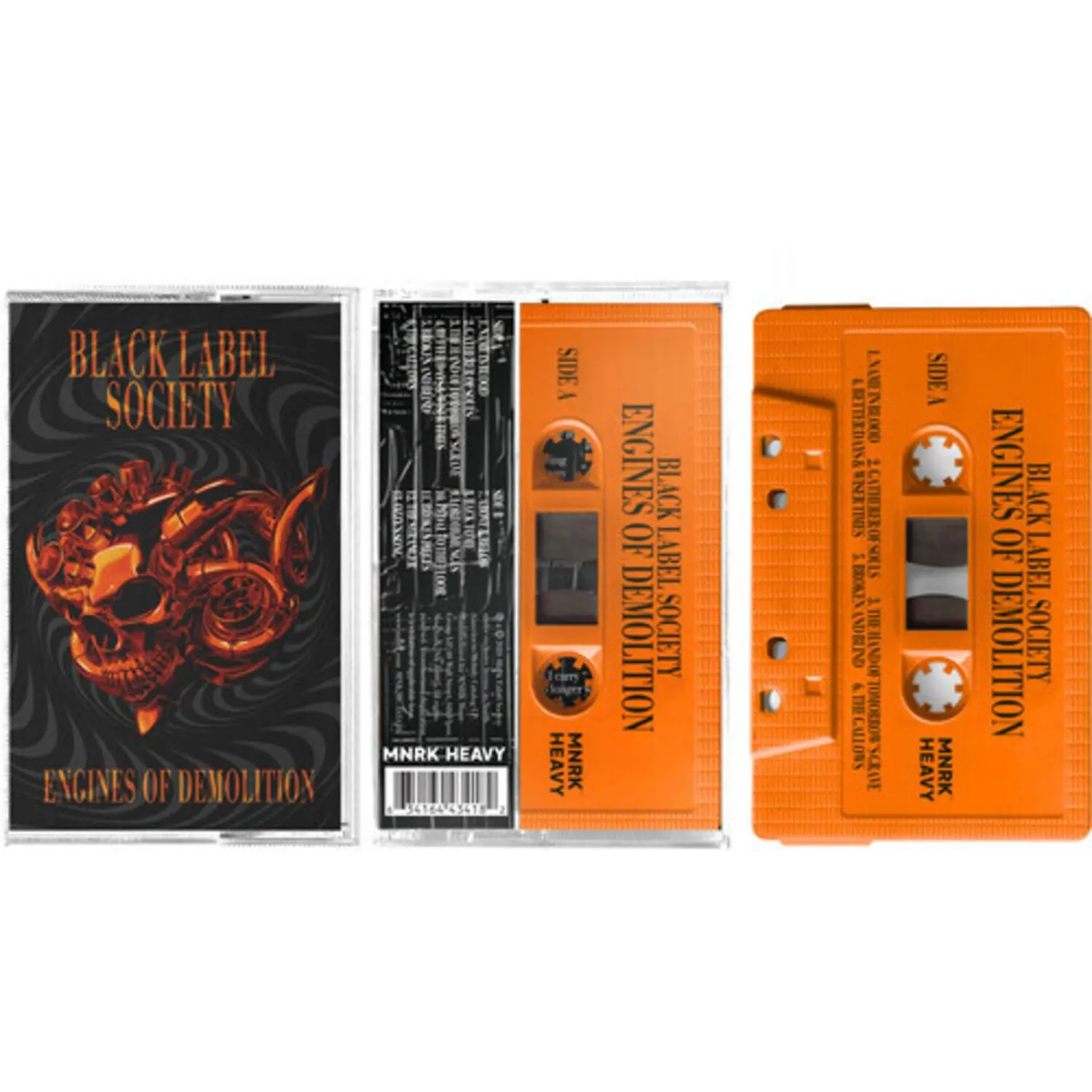 Black Label Society - Engines of Demolition - Orange Shell Cassette  [CASSETTES] Colored Cassette , Orange