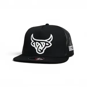 Lost Calf Eclipse Flat Bill Trucker Hat