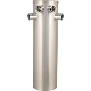 KOMOS® Brushed Stainless Draft Tower Kit