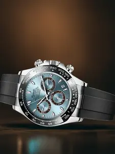 A new men's steel strip stainless steel holiday gift for friends and fathers, night light waterproof multifunctional fashionable business style quartz watch Modern Fashionable Wristwatch Luminous Analog Watch