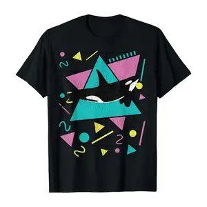 Orca Killer Whale Vintage 90s Retro 1990s Aesthetic Vibes T-Shirt