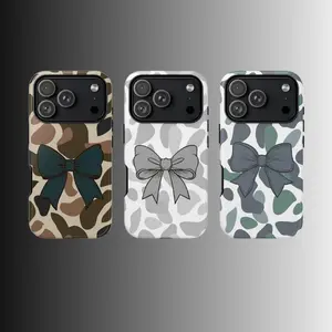 Camo Phone Case Coquette Bow, Country Girl Cover, Accessories