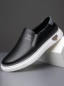 Men's Fashion Comfortable Casual Shoes Trainer, Stylish Low-Top Sneakers for Daily Wear, Perfect for Walking & Relaxed