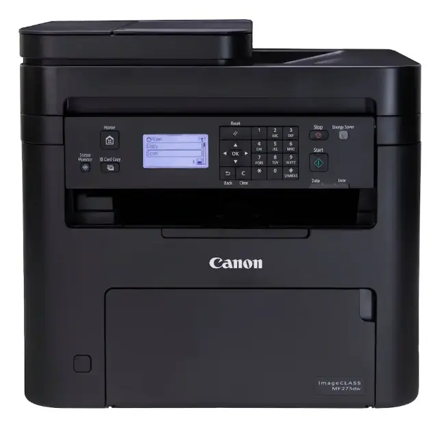 Canon imageCLASS MF273dw Wireless Monochrome Laser Printer, 3-in-1 Print Scan Copy, Automatic Duplex Printing, Wi-Fi Direct, Up to 30 ppm, 35-Sheet ADF, 150-Sheet Paper Cassette, Compact Printer for Home Office