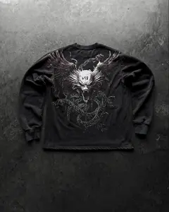 INFERNO LONGSLEEVE - ATHLETIC MENSWEAR FLEECE PULLOVER OVERSIZED CREWNECK