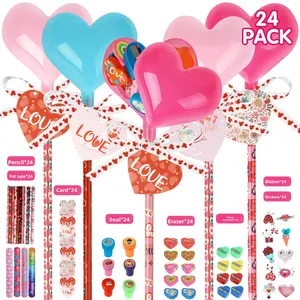 Valentine's Day Stationery DIY Set, Student Classroom Exchange Party Gift Set