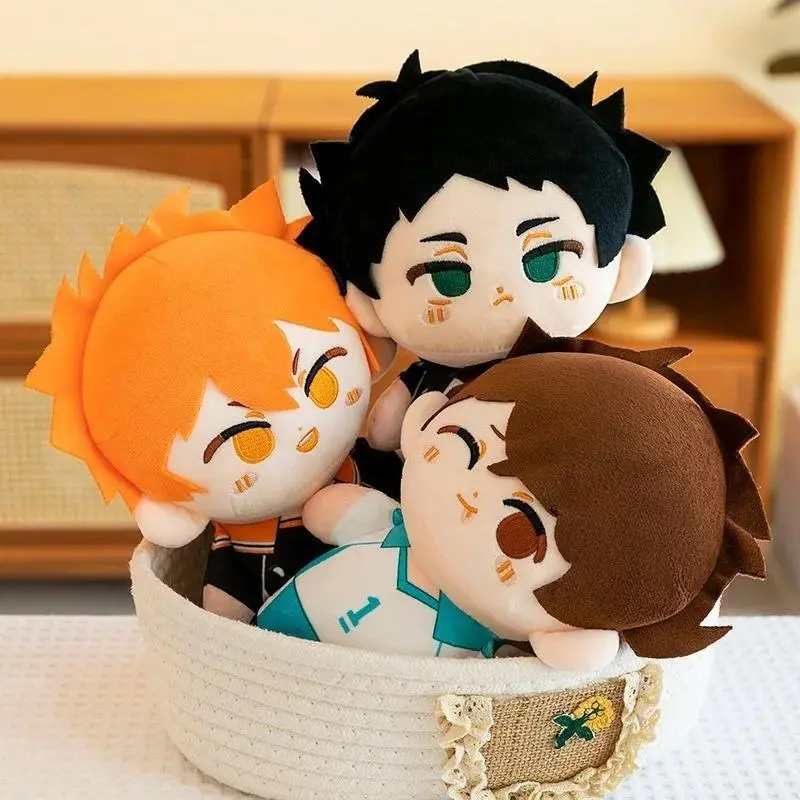 10cm Haikyuu Volleyball Plush Doll Oikawa Tobio Kageyama Shoyo Hinata Kei Tsukishima Kozume Kenma Mini Stuffed Toys Pendant Kids