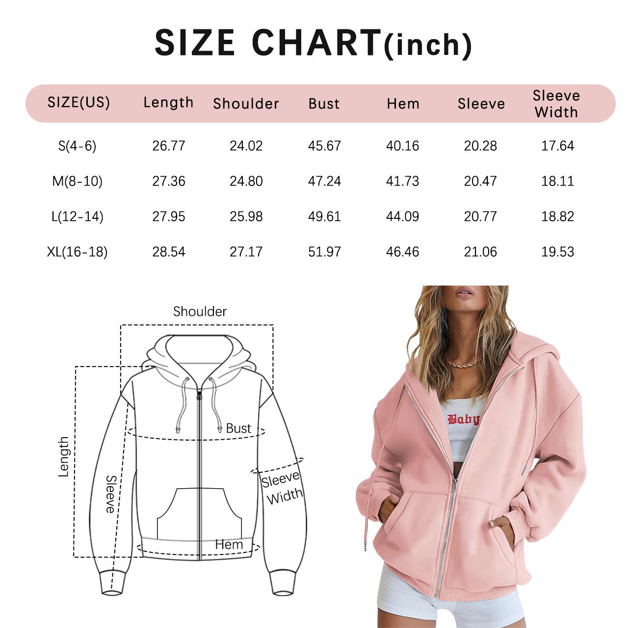 Automet Womens Zip Up Hoodies Oversized Sweatshirts Fall Fashion Outfits Casual Jackets 2025 Winter Clothes SpringStatements