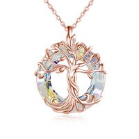 AB White crystal-Rose Gold