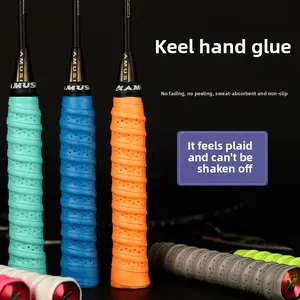 Keel hand glue, thickened non-slip badminton sweat-absorbing belt, coated punching tennis racket handle leather fishing rod winding belt