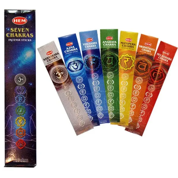 Seven Chakras Incense