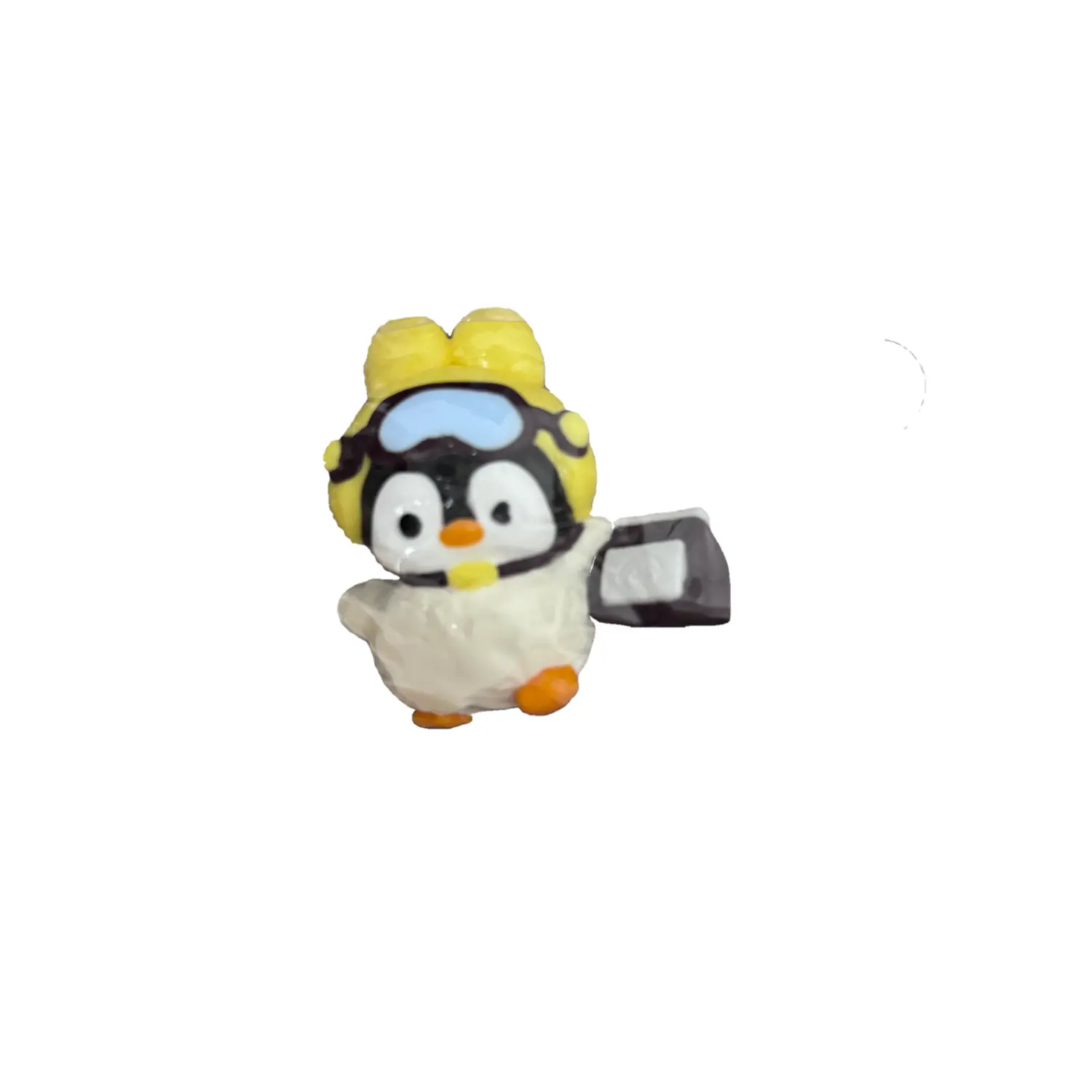 Soft-Textured Penguin Sensory Fidget Toy - Compact Animal-Nature Themed Keychain, Anxiety Relief Product for Kids, Handy Companion with Squeeze Mechanism for Any Occasion