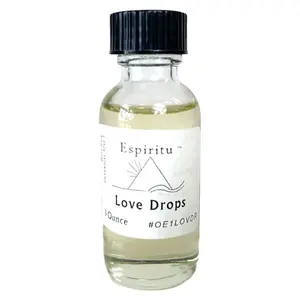 Espiritu Love Drops Ritual Aroma Oil – 1oz for Attracting Affection &amp; Radiating Loving Energy