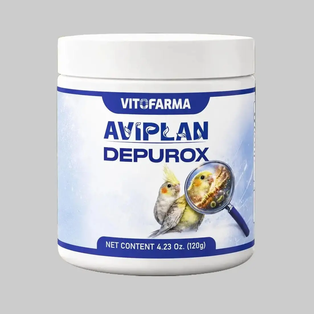 Vitofarma Aviplan Depurox Premium Bird Nutritional Supplement | Botanical Blend | Daily Nutrition | 120g