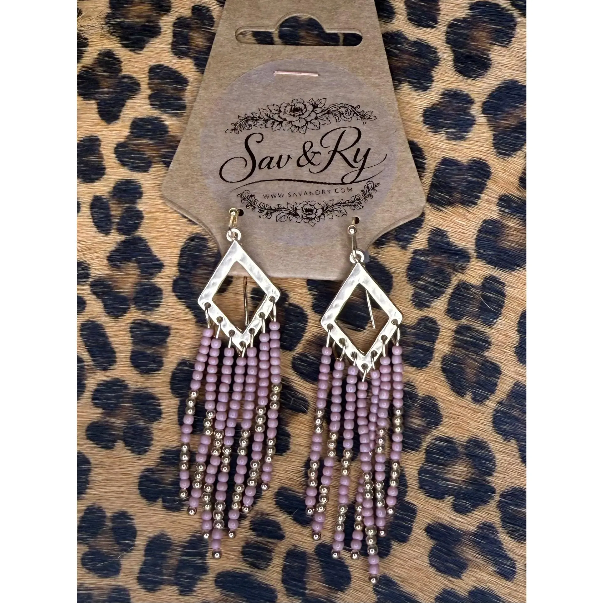 Sienna Blush Earrings