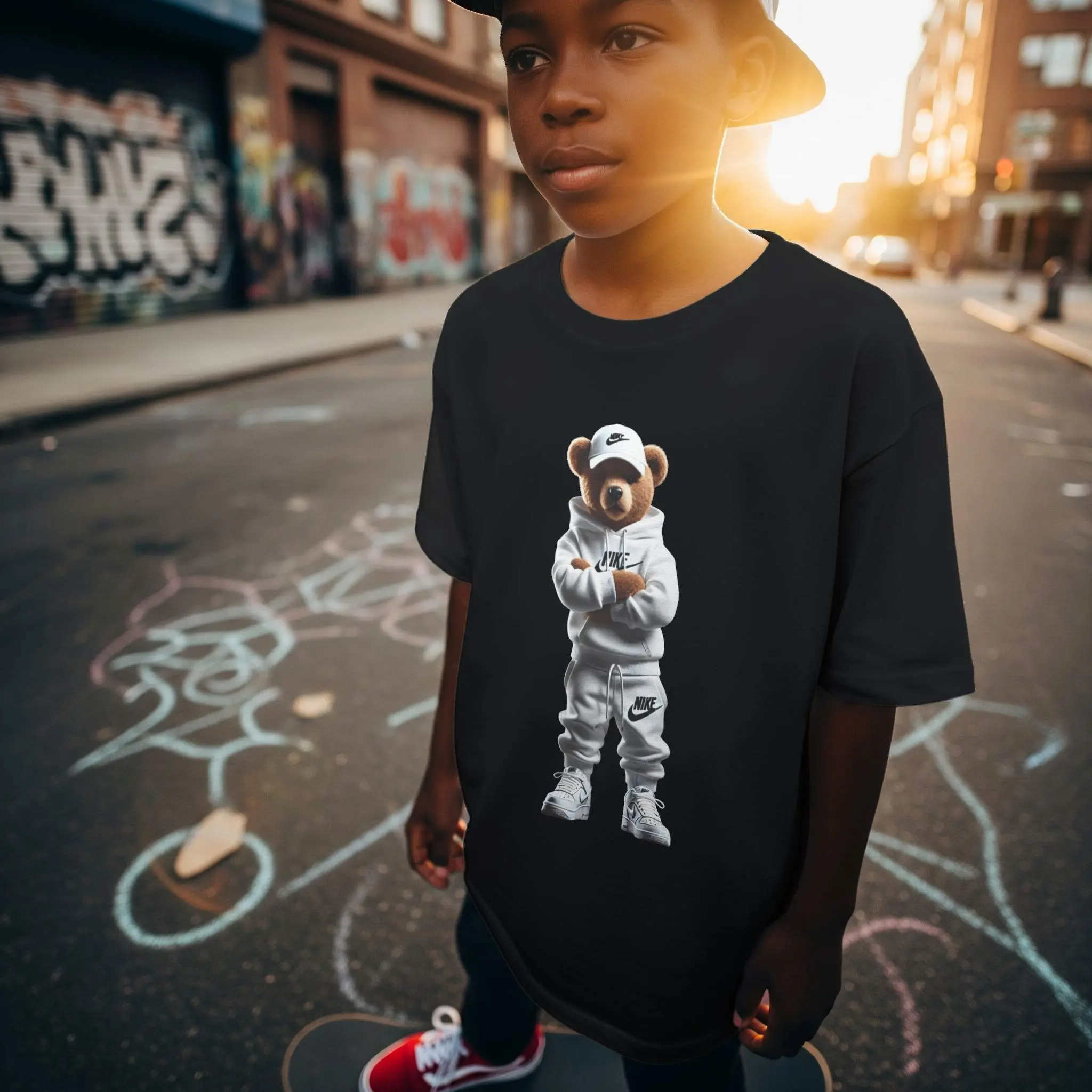 White Teddy Shirt