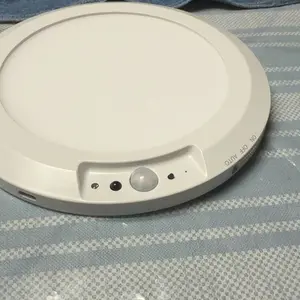 Rechargeable Motion Sensor Ceiling Light with Remote - Magnetic Wireless Ceiling Light Battery Powered for Closet Shower Stairs Shed Hallway Porch Patio ect