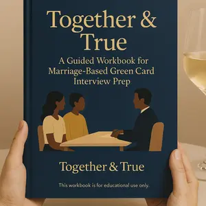 Together & True: A Guided Workbook for Marriage-base Green Card Interview Prep