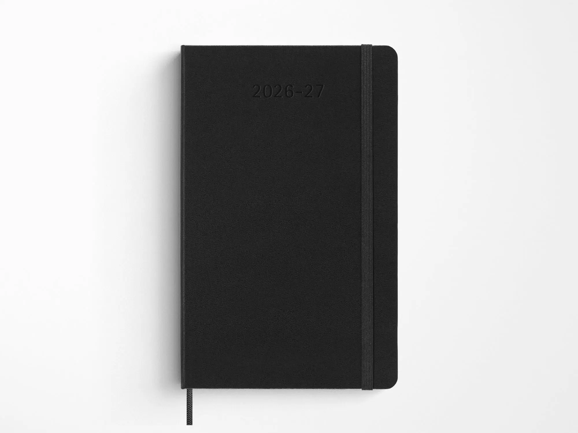 Moleskine 18 Month 2026-2027 Weekly Planner - Black Hardcover
