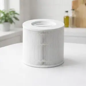 Core 300 Replacement Filter Fit for LEVOIT Core 300 and Core 300S Air Purifier Filters, 3-in-1 H13 Grade True HEPA Replacement Filter,Compared to Part # Core 300-RF,White