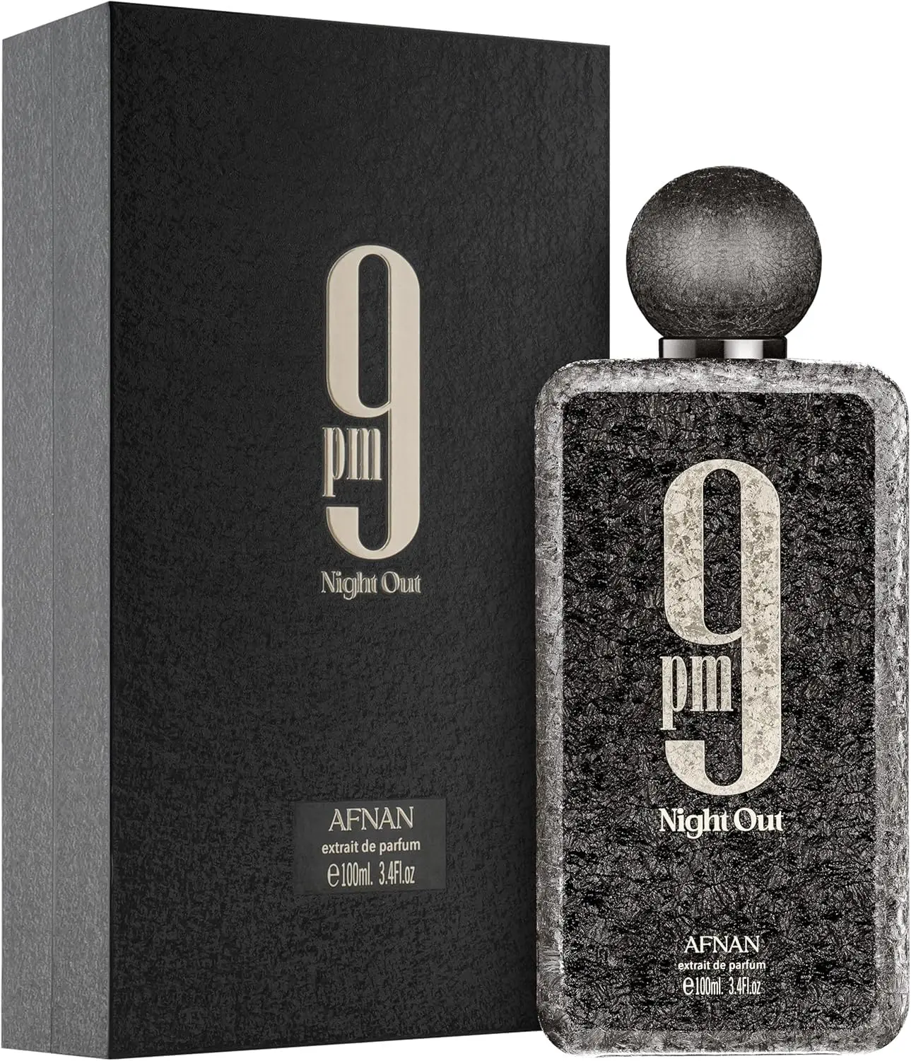9 PM Night Out Unisex Extrait de Parfum, 3.4 Fl. Oz/100ml