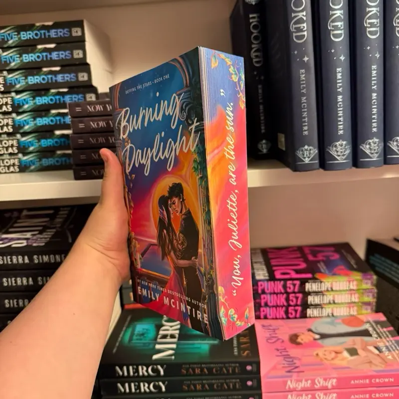 Burning Daylight by Emily McIntire (sprayed edges)