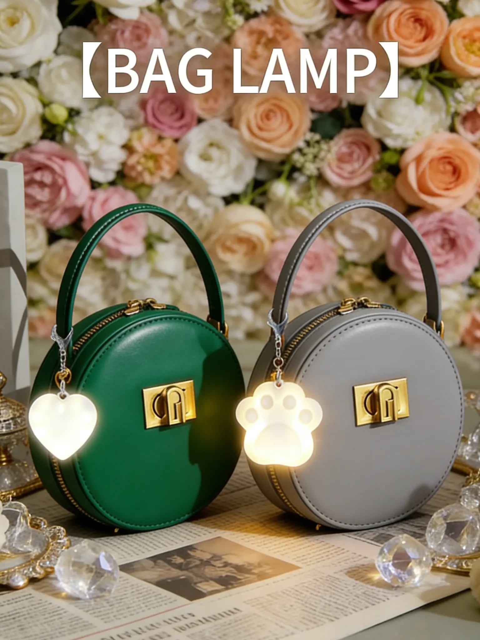 Rechargeable LED Light Keychain with Key Ring - Touch-Sensitive, USB-Charging, Compact Plastic Body, Cute Paw Print Animal Print Charm, Indoor Emergency Home Essential Festive Decoration Bag Pendant Lamp, Led Usb Rechargeable, Household Emergency