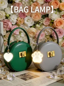 Touch-Sensitive Glow Light, RechargeableKeychain Night Lamp, Bag Pendant InductionLight, Portable and Convenient Lighting Solution