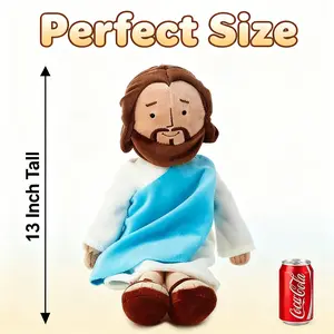 13 Inch Soft Jesus Plush | Perfect Christian Baptism & Holiday Gift️ Decor Religious Ornaments Christmas