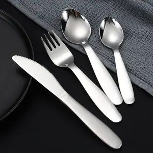 Stainless Steel Cartoon Dinosaur Pattern Cutlery Set, 3-Piece Western Dining Utensils, 304 Stainless Steel Tableware for Kids & Adults, Dinnerware Service Set