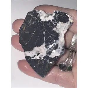 27g Rough Turquoise White Buffalo Dolomite Slab Otteson GemStone Lapidary