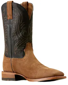 Ariat Men's Men'S Circuit Paxton Suede Western Boot Broad Square Toe - 10050897