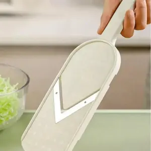 SleekHush Japanese Style Cabbage Shredder Multifunctional Vegetable Slicer for Salad Lemon & Cucumber Compact & Safe Design