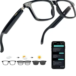 AI Sunglasses with ChatGPT - Stylish UV Protection Eyewear for Everyday Use - AI-Powered Smart Glasses with Intelligent Technology