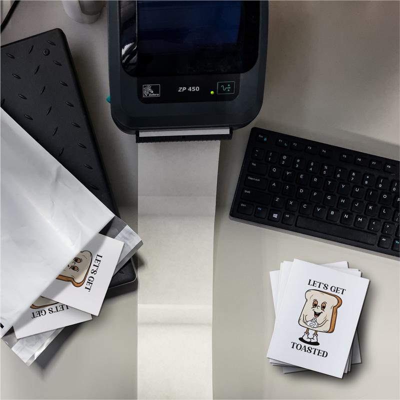 Let’s get toasted - SkateBuddy Greeting Card | humor card | Birthday | Sticker | For Her | For Him | Stoner | Stoner Kit | Gift for stoners