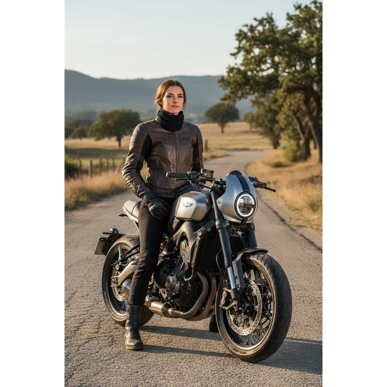 SportFlex™ Fleece-Lined Neck Gaiter – All-Season Riding Protection