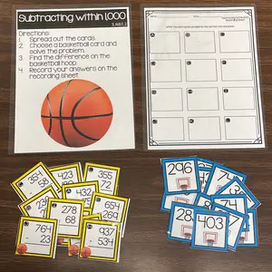 Subtracting within 1,000 Activity