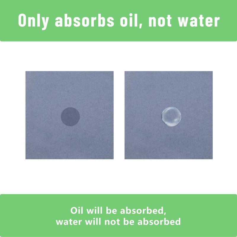 Blotting Papers for Oily Skin & Makeup Lovers - 50 Sheets with Mirror and Powder Puff | Bamboo Charcoal Absorbs Excess Oil, Keeps Skin Fresh and Matte Throughout the Day