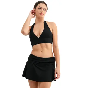Ease Halter Top │ Black