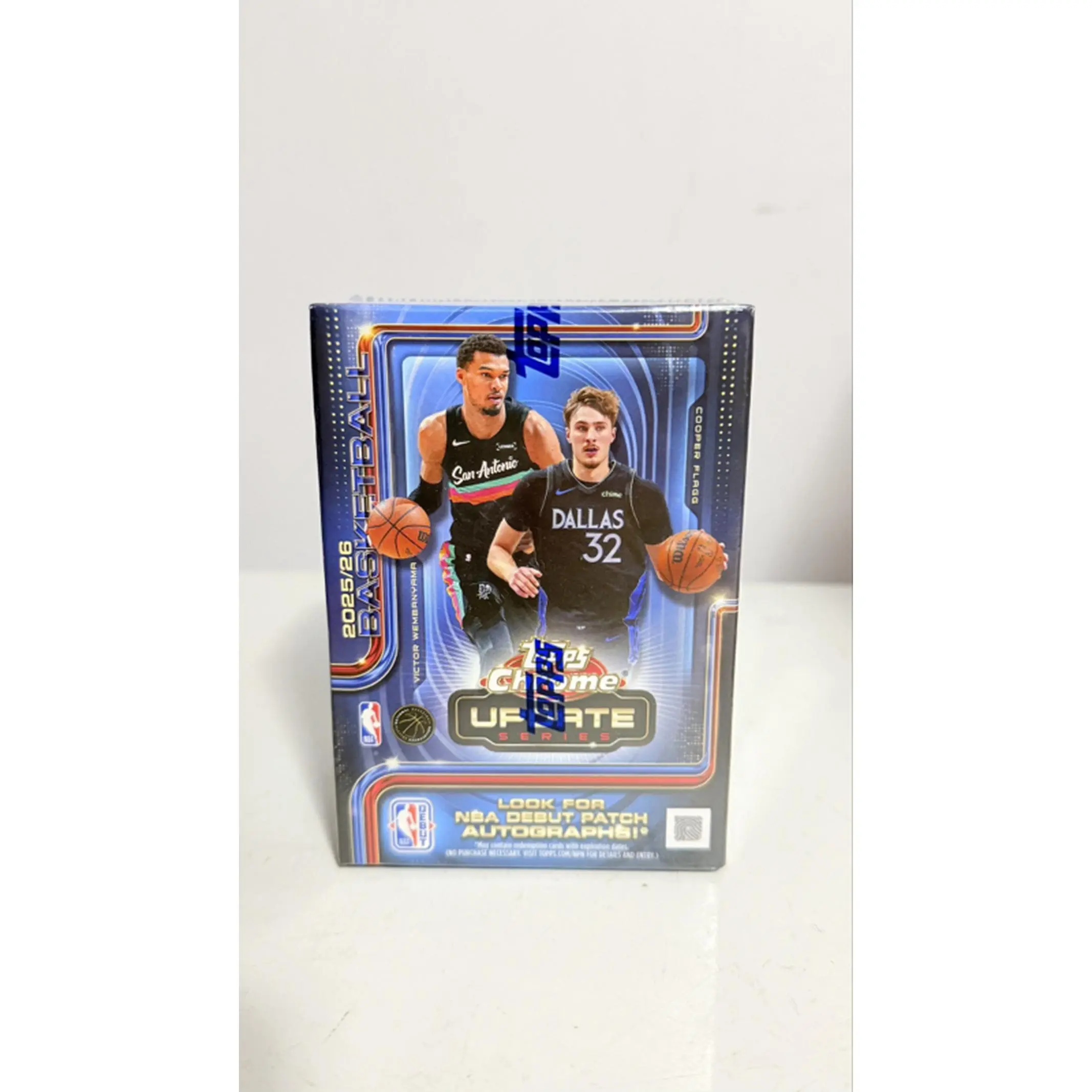 2025-26 Topps Chrome Update NBA Basketball Factory Sealed Value Box
