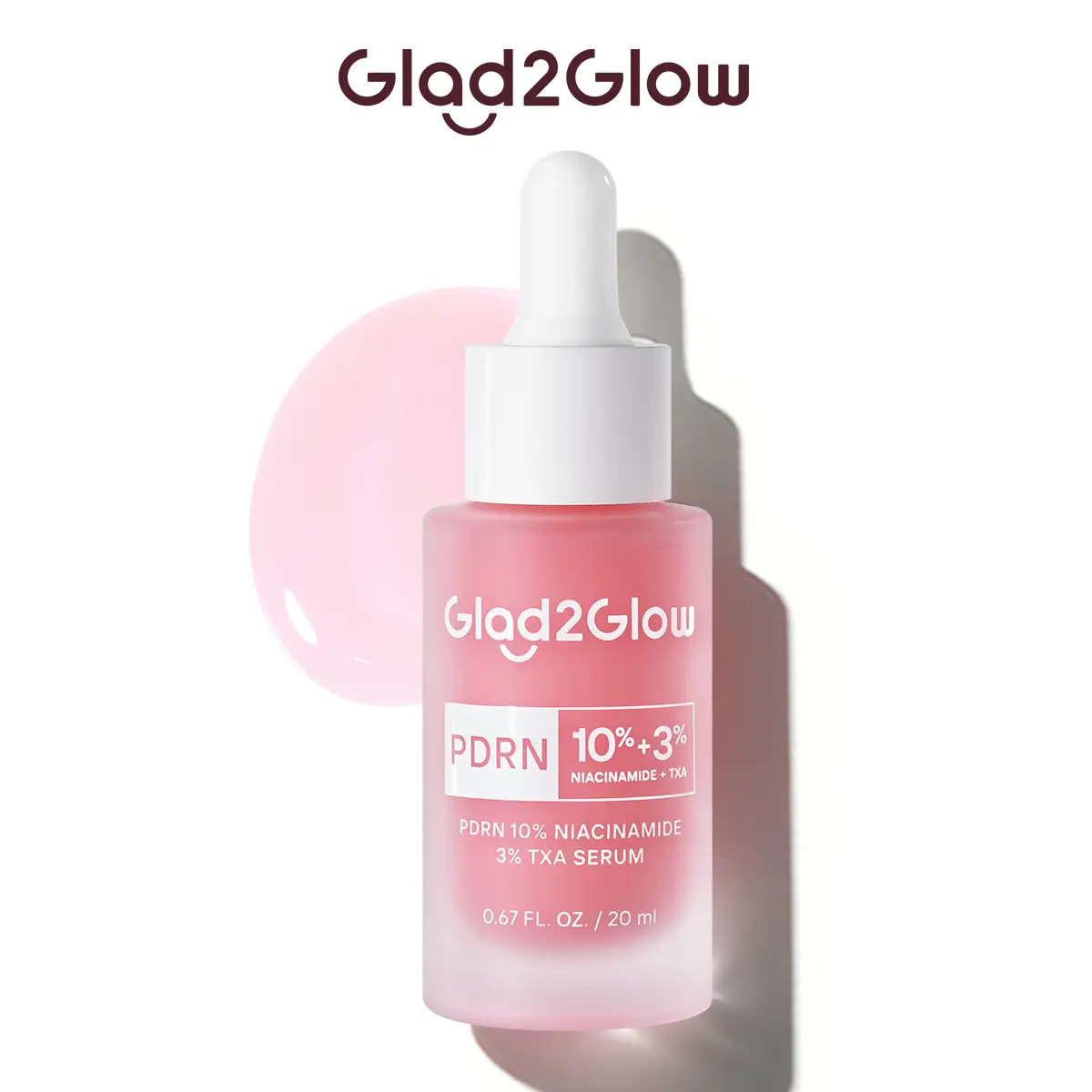 Glad2Glow PDRN 10% Niacinamide 3% TXA Brightening Serum | Triple-Action Cell Regeneration & Hyperpigmentation Corrector