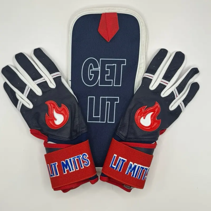 Lit Mitts Freedom Flame Batting Gloves