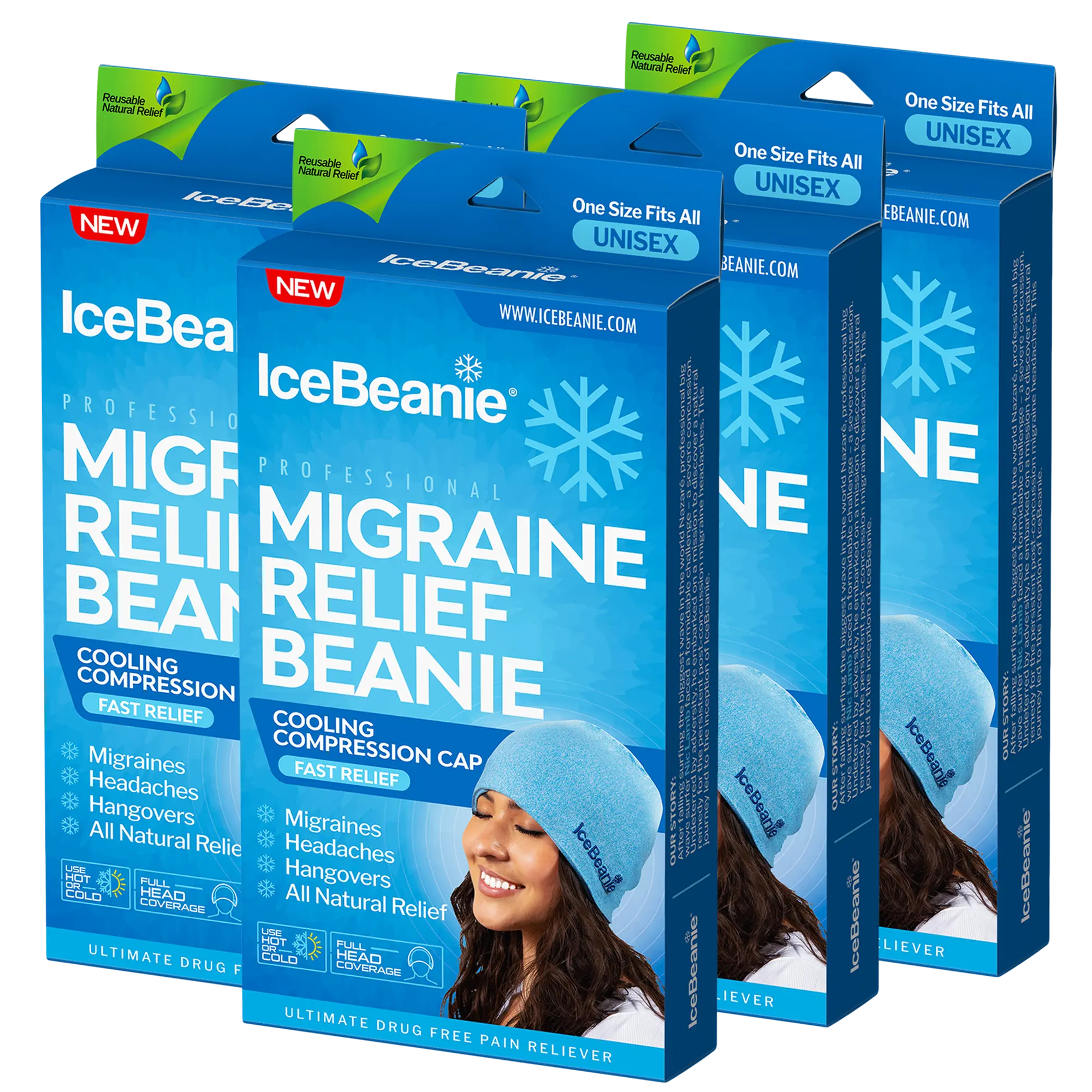 IceBeanie 2.0 X4   Migraine Relief Beanie