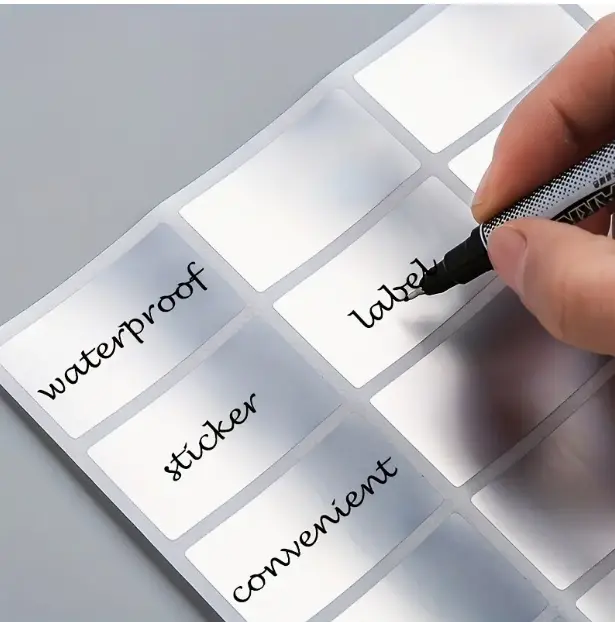Waterproof Label Stickers for Storage and Office Organizing, 160 Pieces
