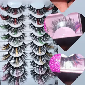 Color lashes