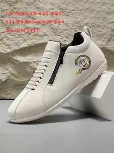 Men's Casual Sport Shoes, Sneaker, Walking Shoes, Trainer, Sports Shoes, PU Upper Material, PVC Sole, Less Than Ankle Height, All Seasons, Plain Pattern, Comfortable and Stylish, Footwear